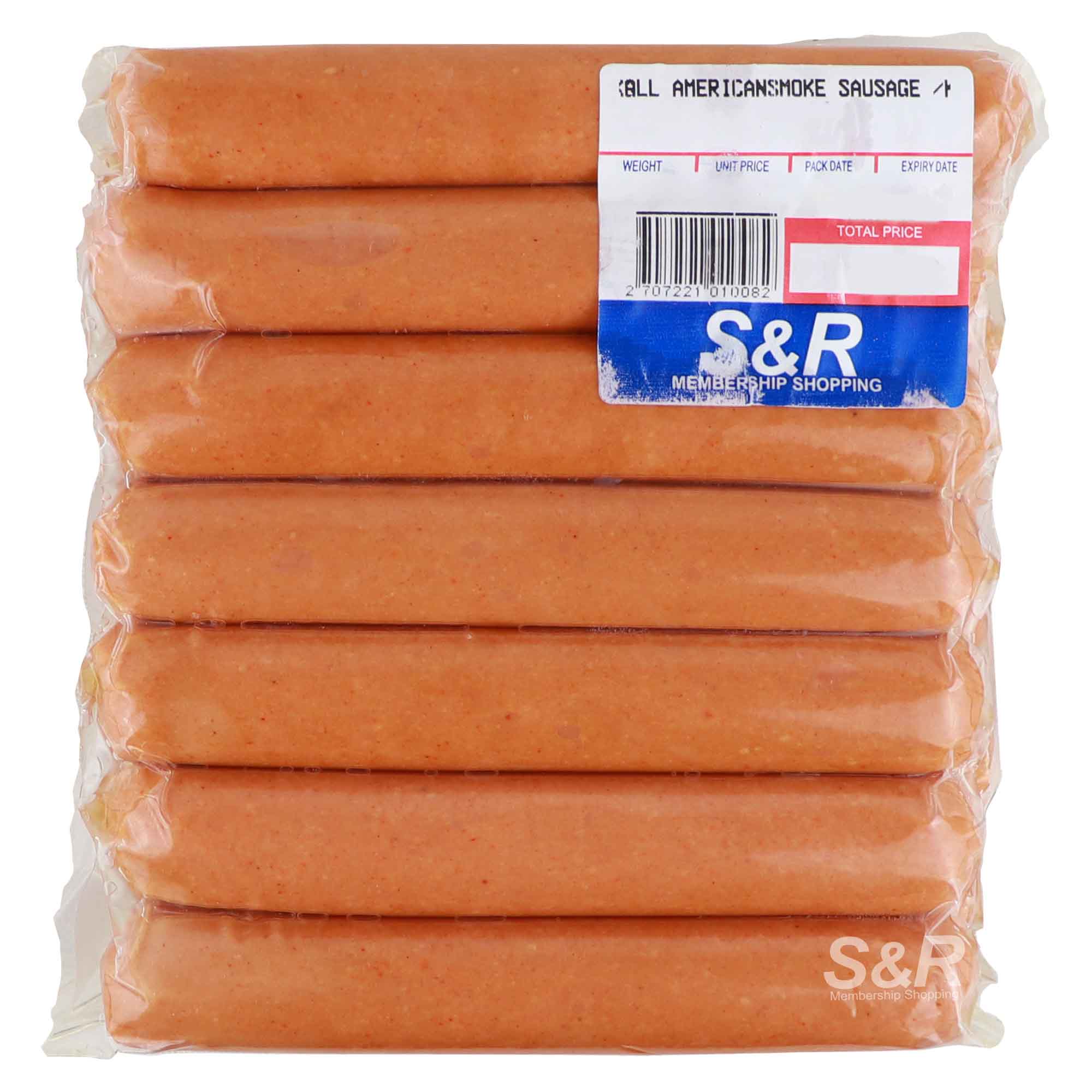S&R All American Smoked Sausage approx. 1.2kg S&R All American Smoked Sausage approx. 1.2kg